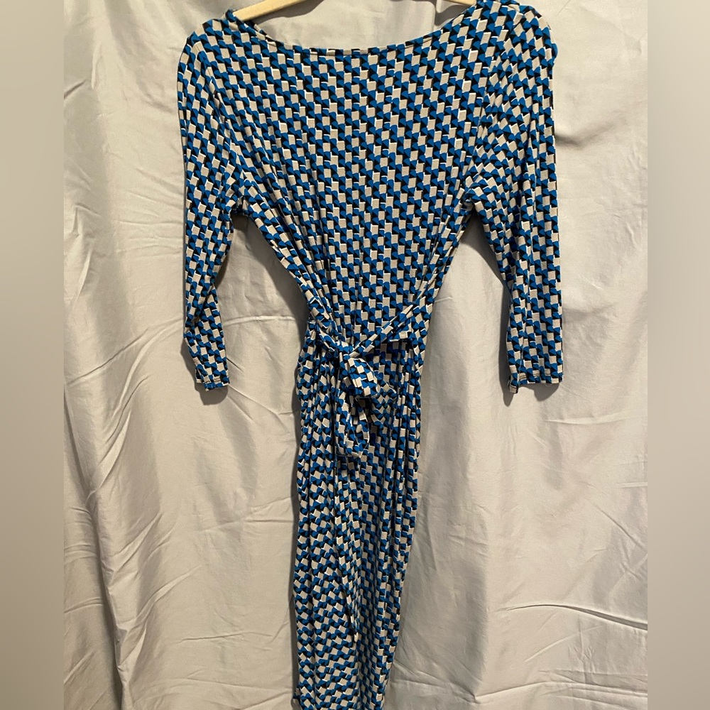 Ann Taylor XSP Geometric Print Dress
